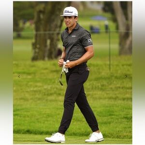 Macade Men’s Stretch Joggers Black Zip Ankle Size 30 Regular